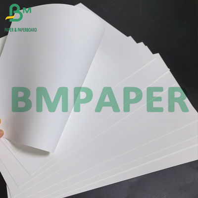 100um Bleached PP Synthetic Paper Waterproof Sheets Untuk Pencetakan Laser