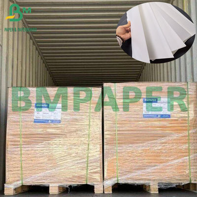 100um Bleached PP Synthetic Paper Waterproof Sheets Untuk Pencetakan Laser