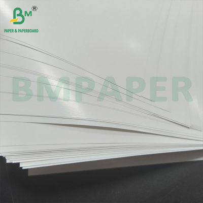 Glossy Coated One Side Label Paper 80gsm 90gsm Putih C1S Art Paper
