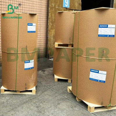 Glossy Coated One Side Label Paper 80gsm 90gsm Putih C1S Art Paper