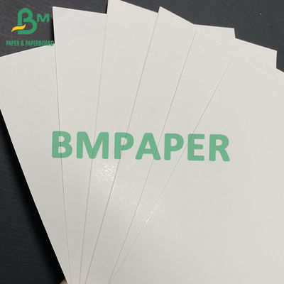 Papan kertas putih kelas makanan beku 15g Single PE Coated Board Sesuaikan lembaran besar
