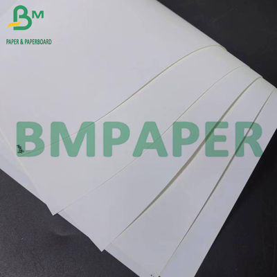 80um 100um Lapisan kertas sintetis PP putih bebas lemak untuk menu