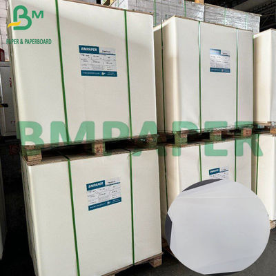 80um 100um Lapisan kertas sintetis PP putih bebas lemak untuk menu