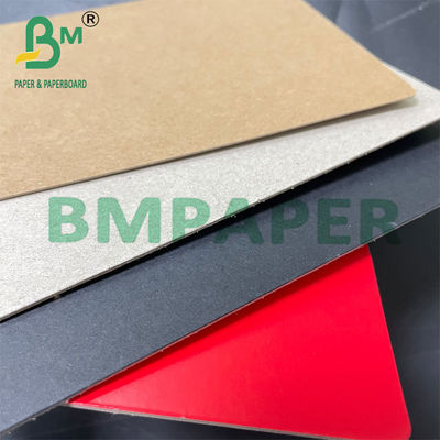 1.5mm 3mm Warna Laminated Gray Paper Board Untuk Backing Card