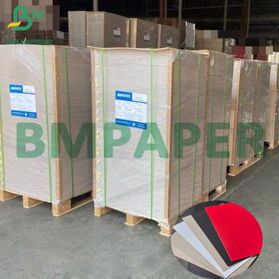 1.5mm Card Mounted Grey Duplex Board Paper Untuk Packing Box