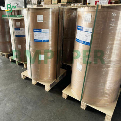 40gm Grade 7 Greaseproof Paper Rolls And Sheets Warna cokelat Untuk kemasan makanan