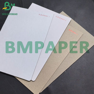 1.2mm Satu sisi dilapisi abu-abu Duplex papan kertas untuk kemasan