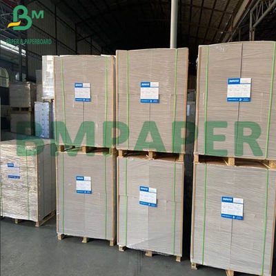 1.2mm Satu sisi dilapisi abu-abu Duplex papan kertas untuk kemasan