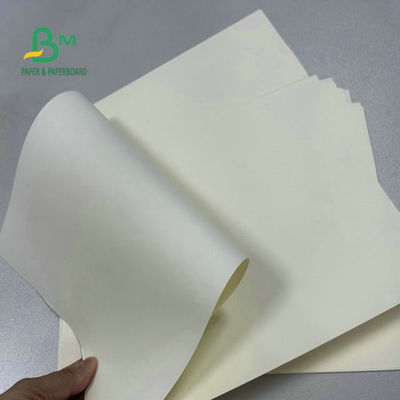 61 X 86cm 30gram 33gram 35gram Offset Printing Cream Color Book Paper Untuk Manual Produk