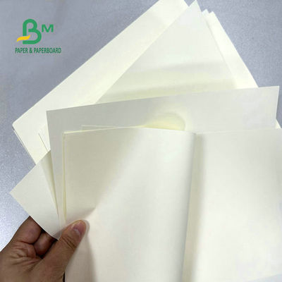 61 X 86cm 30gram 33gram 35gram Offset Printing Cream Color Book Paper Untuk Manual Produk