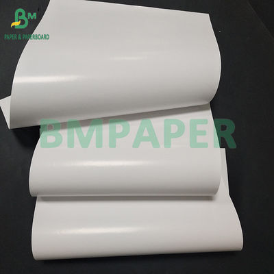 70gm cetak inkjet putih kertas berlapis satu sisi untuk lembaran label