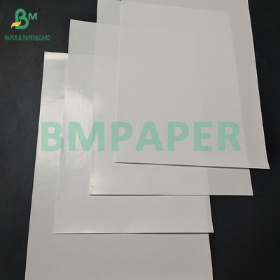 70gm cetak inkjet putih kertas berlapis satu sisi untuk lembaran label