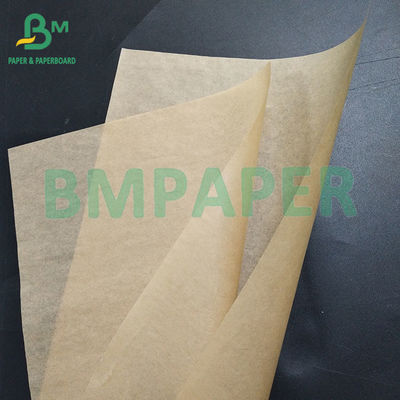 40gm Brown Food Grade Greaseproof Paper Hamburger Wrappers Rolls Kit 7