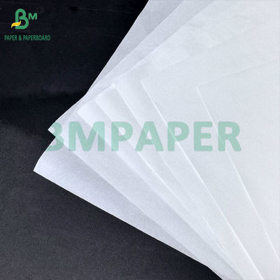28g Teh Berkualitas Makanan Minum Putih Kompostable Straw Wrapping Kraft Paper