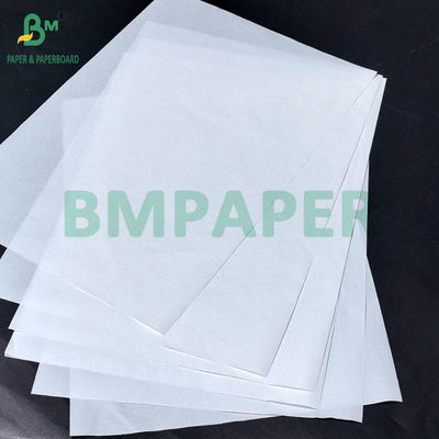 28g Teh Berkualitas Makanan Minum Putih Kompostable Straw Wrapping Kraft Paper