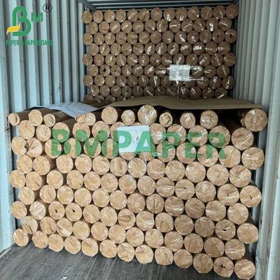45gm White Bond Paper Roll Untuk Pembuat Pakaian Pattern Plotter 1.83m Lebar X 250m Panjang