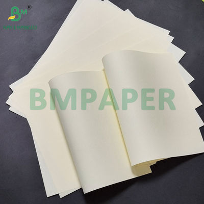 75g 80g Gulungan Kertas Cetak Offset Warna Krim Gading Tidak Dilapisi