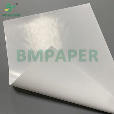 70g 80g C1S Gloss White Paper untuk membuat label Lebar gulungan 1020mm
