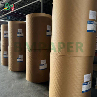 70g 80g C1S Gloss White Paper untuk membuat label Lebar gulungan 1020mm