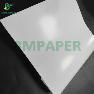 70gm 80gm C1S Satu sisi dilapisi kertas untuk label Ketahanan yang baik 70cm 90cm