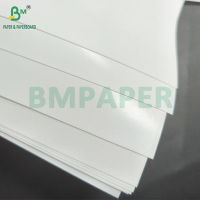 Dilapisi Satu Sisi C1S Gloss Label Face Paper 90gsm Untuk Industri Label