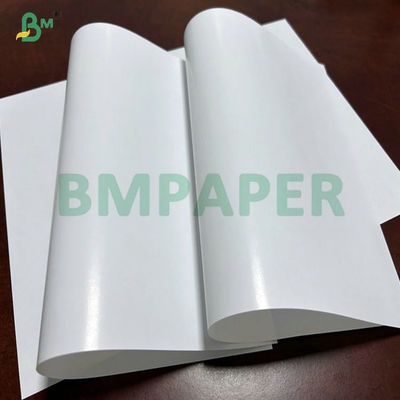 80 gram 115 gram Lapisan Single-sided Glossy Paper Untuk Label Pinggang 80cm 86cm