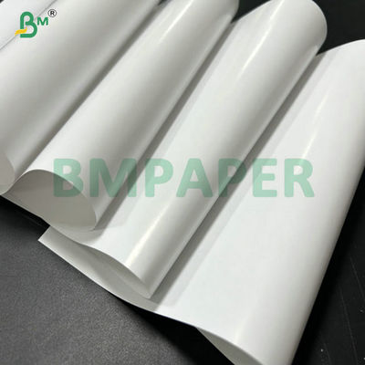80 gram 115 gram Lapisan Single-sided Glossy Paper Untuk Label Pinggang 80cm 86cm