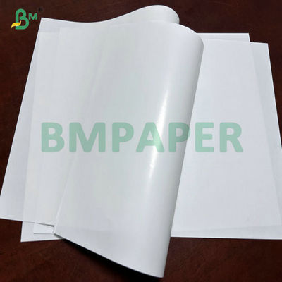 80 gram 115 gram Lapisan Single-sided Glossy Paper Untuk Label Pinggang 80cm 86cm