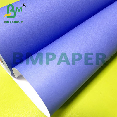 24 Inch x 50m Purple Blue Color Plotter Bond Paper Untuk Gambar CAD 2' inti