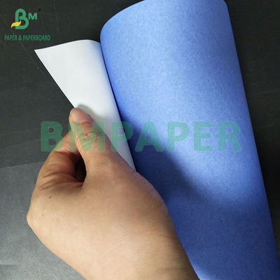 18&quot; 20LB Single Side Purple Blue CAD Plotter Paper 2&quot; Core Untuk Teknik Elektrostatik Menyalin