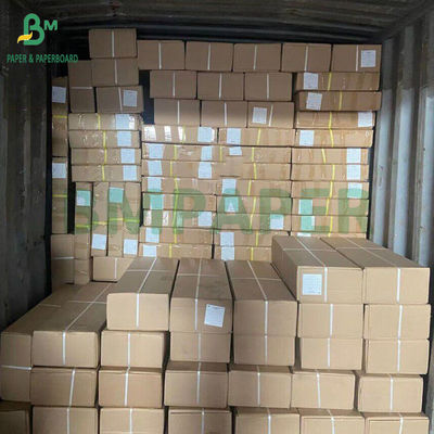 Satu sisi Purple Plotter Printing Paper 3 '' Core 80g CAD Engineering Paper