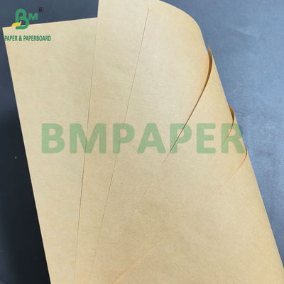 50g 65g Kertas Pembungkus Kraft Coklat Tidak Dikelantang Food Grade Tidak Dilapisi