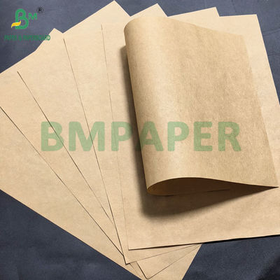 50g 65g Kertas Pembungkus Kraft Coklat Tidak Dikelantang Food Grade Tidak Dilapisi