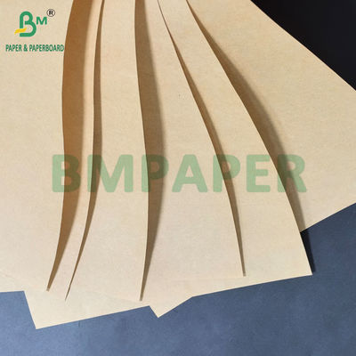 50g 60g Virgin Wood Pulp Gulungan Kertas Pembungkus Kraft Coklat Tidak Dilapisi