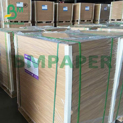 200g Kertas Belakang Kraft Berlapis Tanah Liat Putih Untuk Pengemasan Kentang goreng