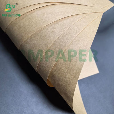 70g 80g Daur Ulang Kekuatan Tinggi Kantong Brown Kraft Wrapping Paper