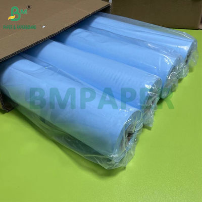 80gsm Dua Sisi Biru Teknik CAD Cetak Rancangan Kertas 620mm x 50m