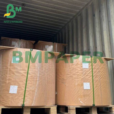 Brown Semi Extensible Sack Kraft Paper Untuk Pengemasan Pakan Hewan 80gm 85gm