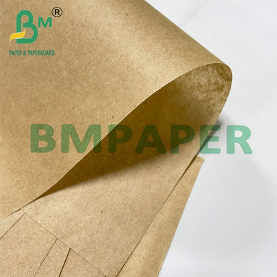 Brown Semi Extensible Sack Kraft Paper Untuk Pengemasan Pakan Hewan 80gm 85gm