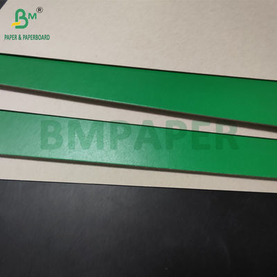 1.2mm 800g Green Lacquered Karton Untuk Folder 720 X 1030mm Ketahanan keras