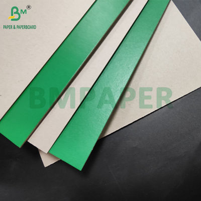 1.2mm 800g Green Lacquered Karton Untuk Folder 720 X 1030mm Ketahanan keras