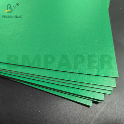 Glossy Laminated Green Paperboard Grey Back 1.2mm 1.4mm Untuk Folder