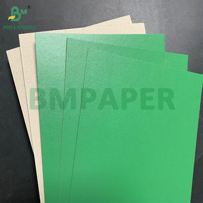 1mm 1.5mm Green Top Grey Back Stiffness Cardboard Untuk Membuat Bingkai Gambar