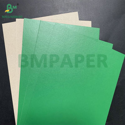 1mm 1.5mm Green Top Grey Back Stiffness Cardboard Untuk Membuat Bingkai Gambar