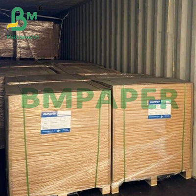 Anti- Curl Testliner Putih Lapisan Kraft Paper Untuk Pengemasan Makanan Kering 200gsm