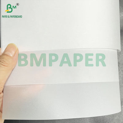 65 95 GSM Lembar Kertas Tracing Sketsa Putih Alami Opasitas Rendah 8,5 x 11 Inci