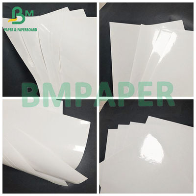 80gm Good Printing White Wet Strength Paper Untuk Label Minuman