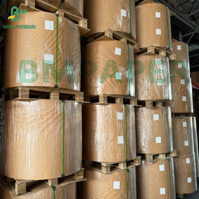 Kekuatan tinggi kertas kraft alami coklat untuk tas 70g 80g