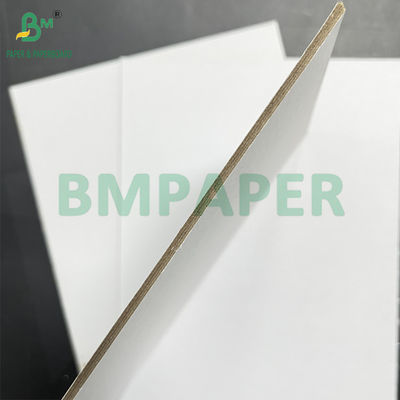Gray Core Dua Sisi Putih Lapisan Duplex 3mm Tepak Lamanited Board In Sheet