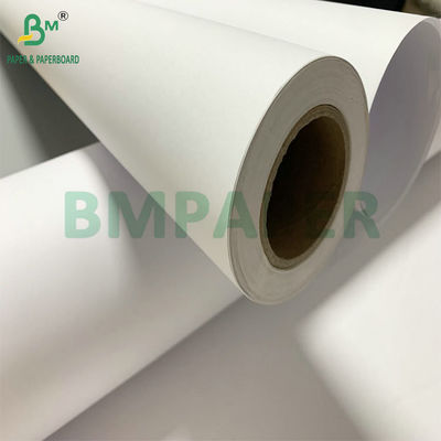 24' x 300ft 2' Core Inkjet Paper Bond Roll Untuk Layout Printing Plan